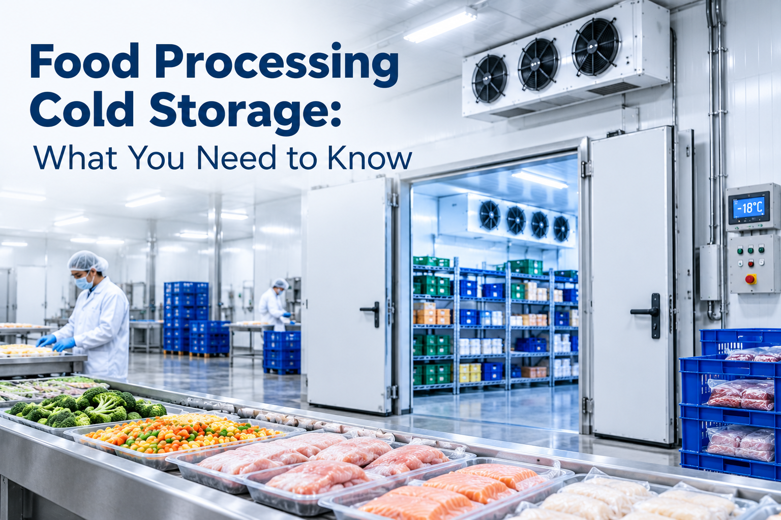 Food Processing Cold Storage: What You Need to Know